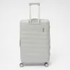 Francesco Molinary Чемодан на 4-х колесах (серебряный)
