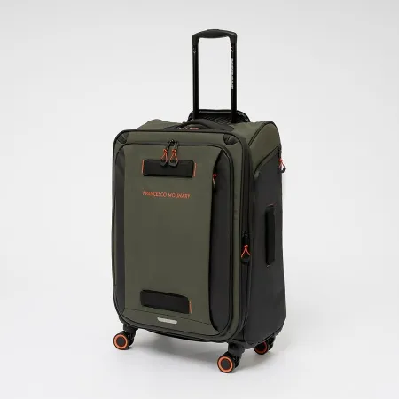 Francesco Molinary Чемодан на 4-х колесах (хаки)