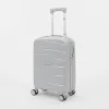 Francesco Molinary Чемодан на 4-х колесах (светло-серый)
