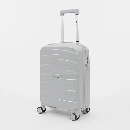Francesco Molinary Чемодан на 4-х колесах (светло-серый)