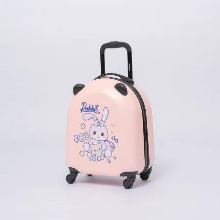 Ecotope Чемодан на 4-х колесах (розовый)