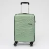 Francesco Molinary Чемодан на 4-х колесах (светло-зеленый)