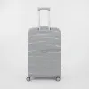 Francesco Molinary Чемодан на 4-х колесах (светло-серый)