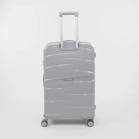Francesco Molinary Чемодан на 4-х колесах (светло-серый)