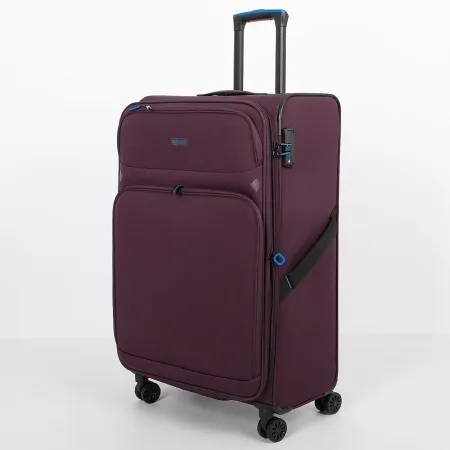 Francesco Molinary Чемодан на 4-х колесах (фиолетовый)