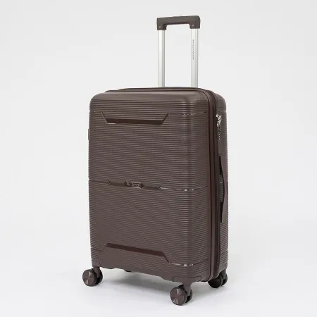 Francesco Molinary Чемодан на 4-х колесах (коричневый)