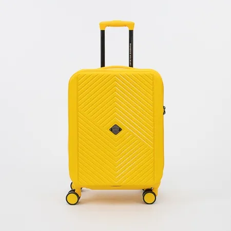 Francesco Molinary Чемодан на 4-х колесах (желтый)