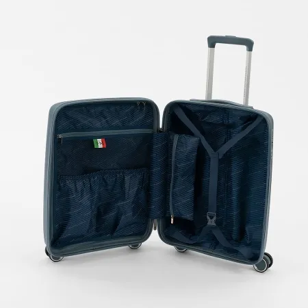 Francesco Molinary Чемодан на 4-х колесах (синий)