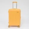 Francesco Molinary Чемодан на 4-х колесах (желтый)