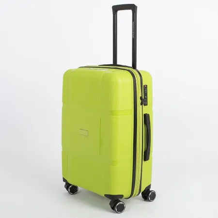 Francesco Molinary Чемодан на 4-х колесах (светло-зеленый)