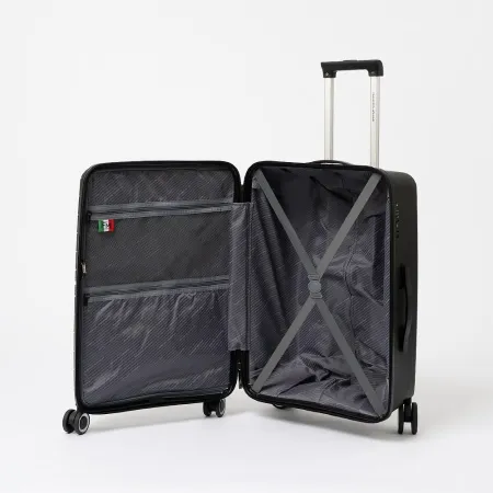 Francesco Molinary Чемодан на 4-х колесах (черный)