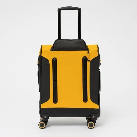 Francesco Molinary Чемодан на 4-х колесах (желтый)