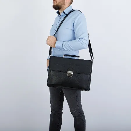 Francesco Molinary Портфель (черный)