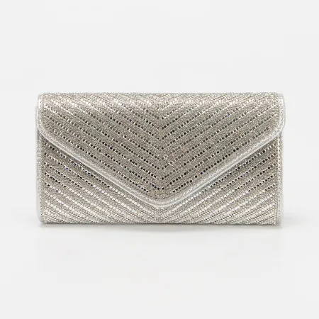 Passo Avanti Клатч (серебряный)