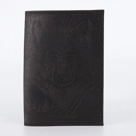 Poshete Обложка на паспорт (черный)