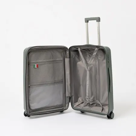Francesco Molinary Чемодан на 4-х колесах (серый)