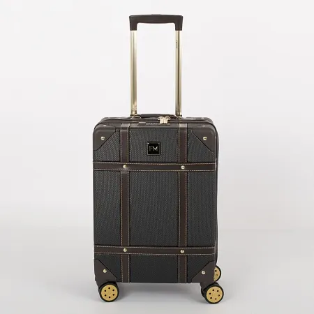 Francesco Molinary Чемодан на 4-х колесах (черный)