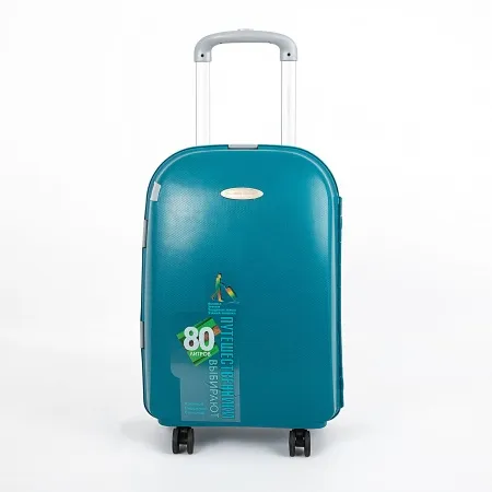 Francesco Molinary Чемодан на 4-х колесах (синий)