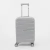 Francesco Molinary Чемодан на 4-х колесах (светло-серый)