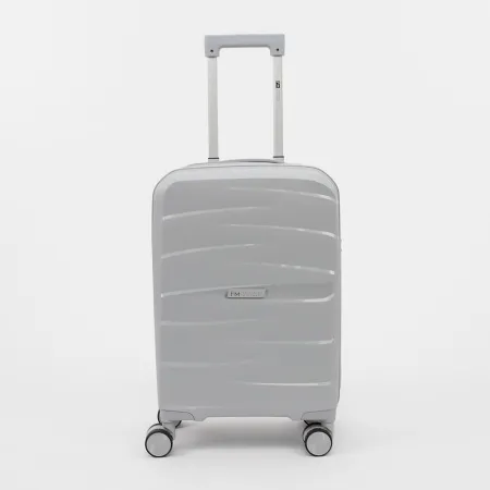 Francesco Molinary Чемодан на 4-х колесах (светло-серый)