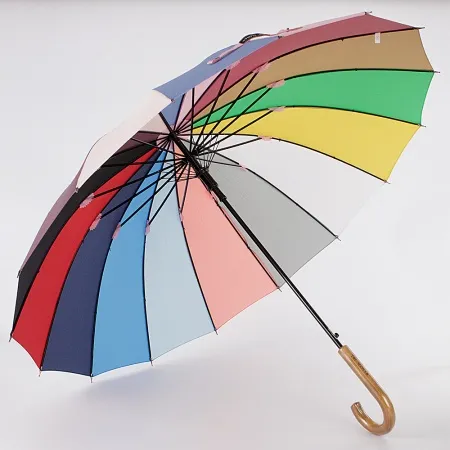 Tri Slona Зонт-трость (светлый)