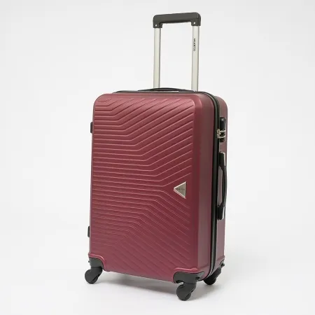 Valigetti Чемодан на 4-х колесах (бордовый)