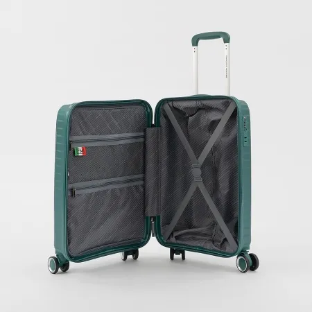 Francesco Molinary Чемодан на 4-х колесах (зеленый)
