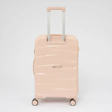 Francesco Molinary Чемодан на 4-х колесах (розовый)