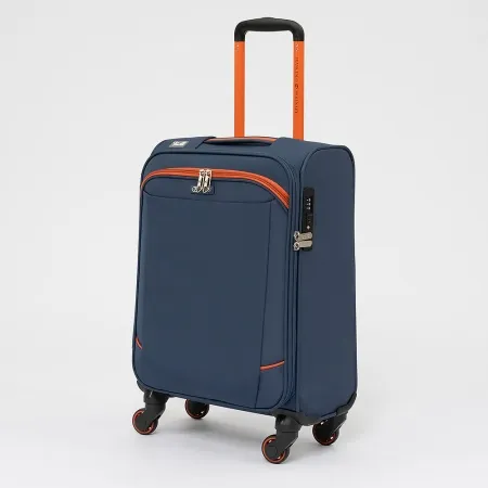 Francesco Molinary Чемодан на 4-х колесах (синий)