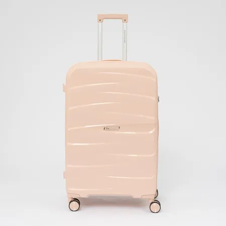 Francesco Molinary Чемодан на 4-х колесах (розовый)