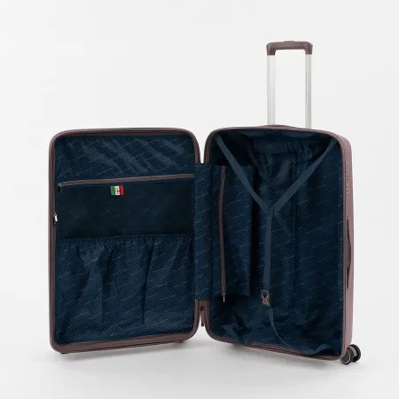 Francesco Molinary Чемодан на 4-х колесах (розовый)