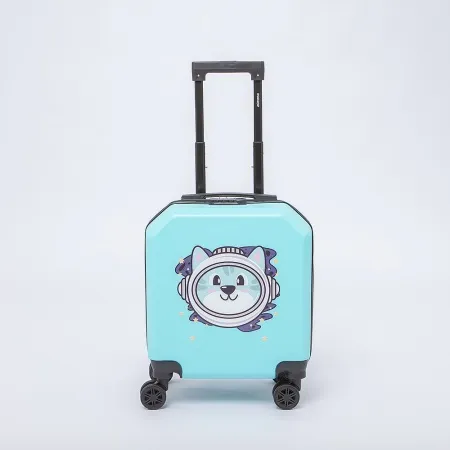 Ecotope Чемодан на 4-х колесах (голубой)