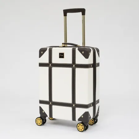 Francesco Molinary Чемодан на 4-х колесах (бежевый)