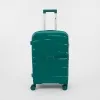 Francesco Molinary Чемодан на 4-х колесах (бирюза)