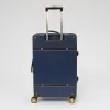 Francesco Molinary Чемодан на 4-х колесах (синий)