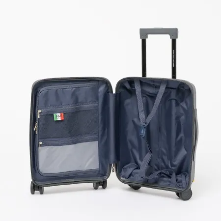 Francesco Molinary Чемодан на 4-х колесах (серый)