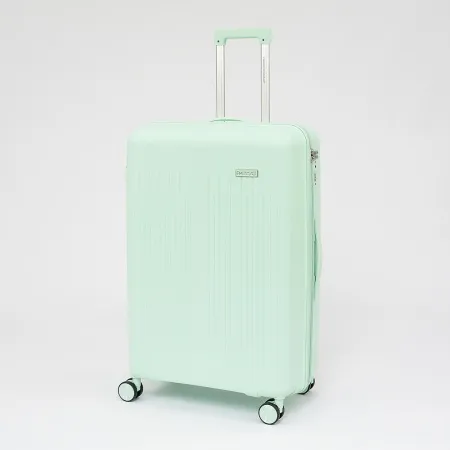 Francesco Molinary Чемодан на 4-х колесах (светло-зеленый)