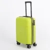 Francesco Molinary Чемодан на 4-х колесах (светло-зеленый)