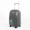 Francesco Molinary Чемодан на 4-х колесах (серый)