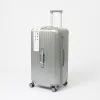 - Чемодан на 4-х колесах (серебряный)