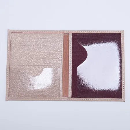 Poshete Обложка для автодокументов (бежевый)